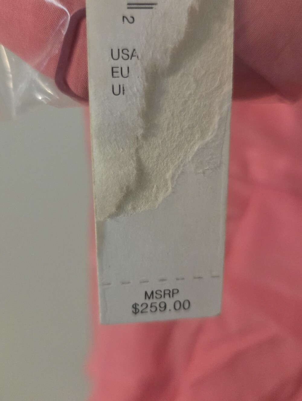 Antonio Melani Womens Pink Petal Tierd Silk Blend Strapless Mini Dress Sz 4 - Picture 9 of 9